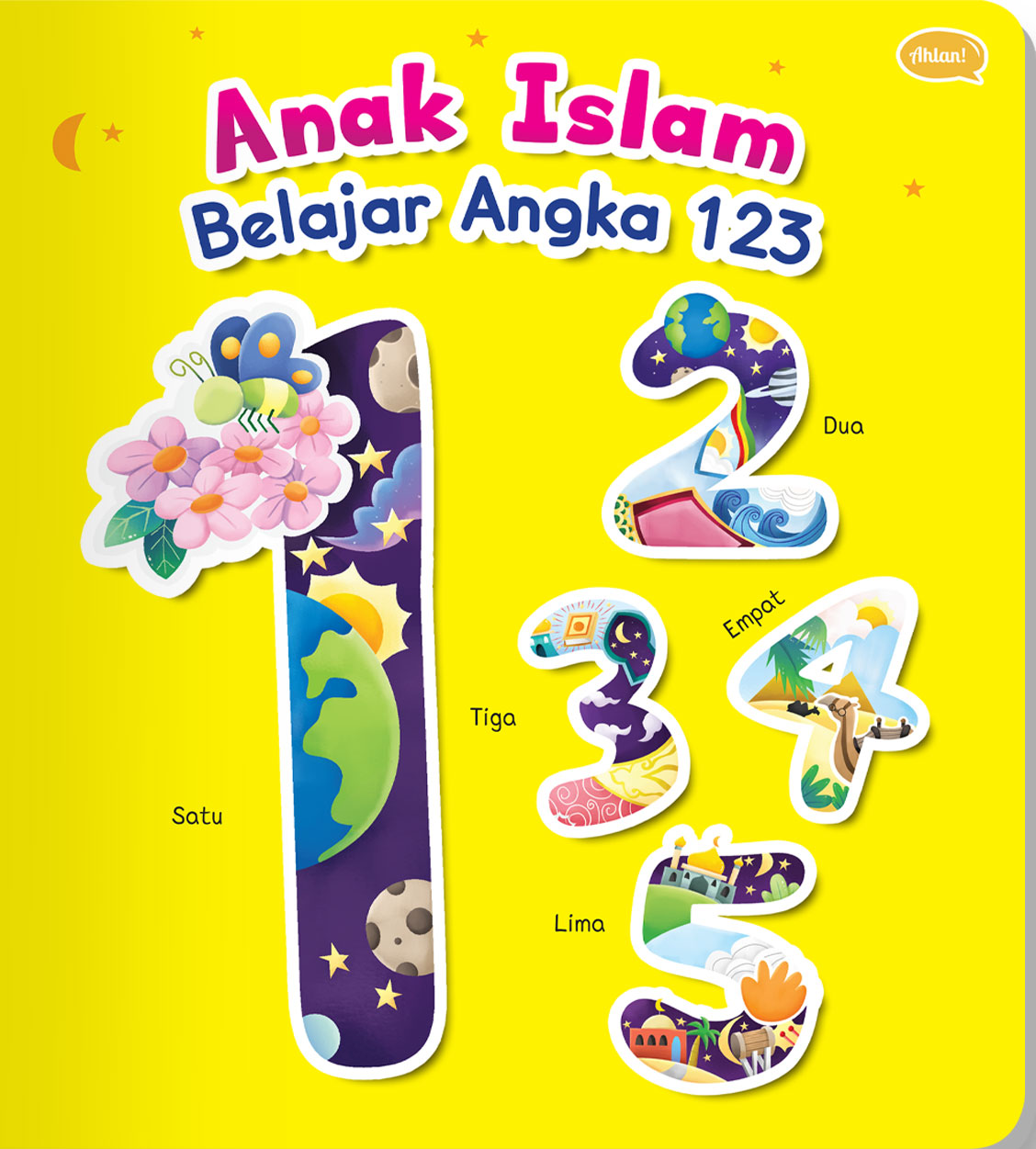 Anak Islam Belajar Angka 123 (Boardbook), Ahlan
