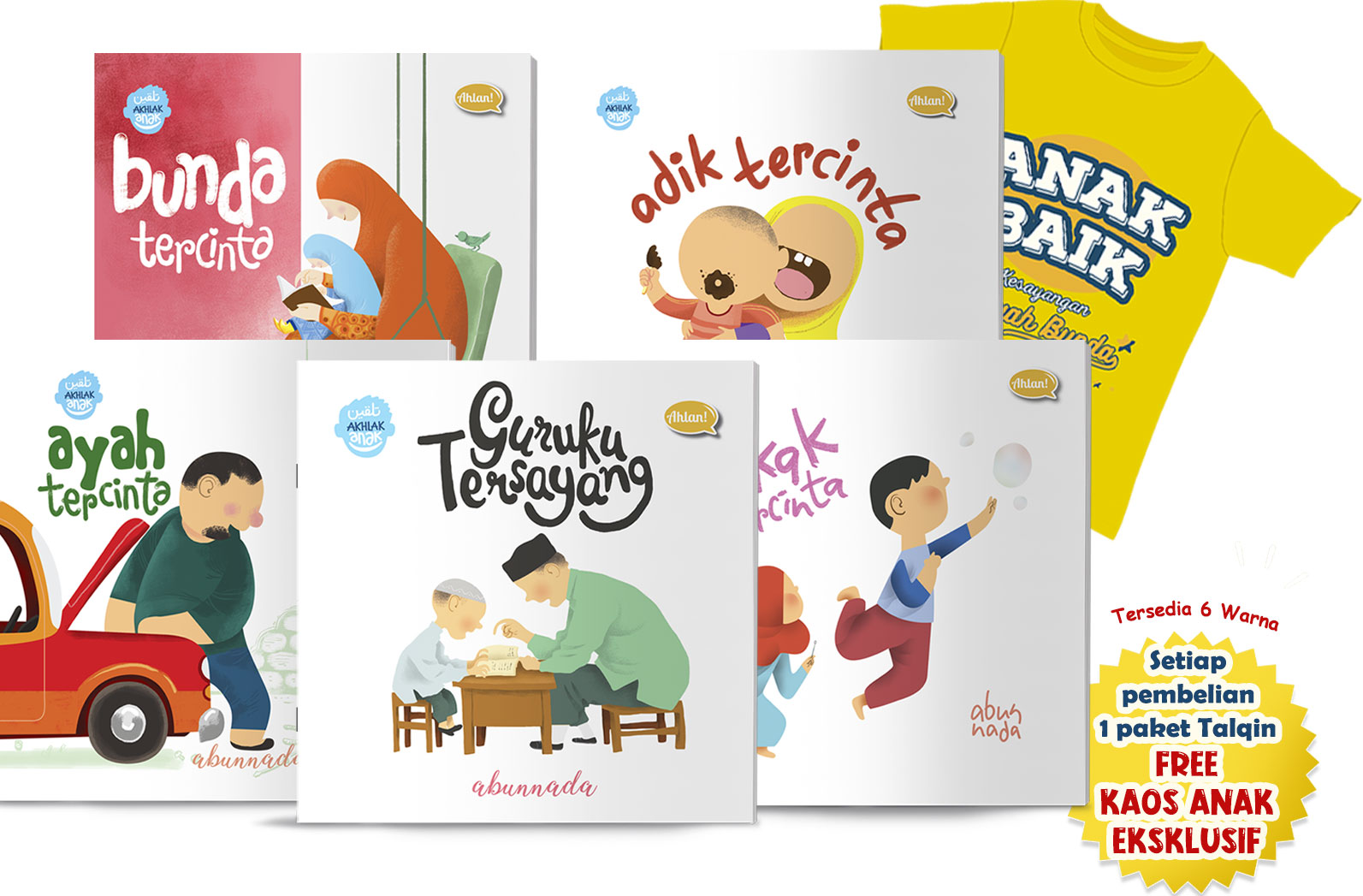 Paket Talqin Akhlak Anak (Softcover)