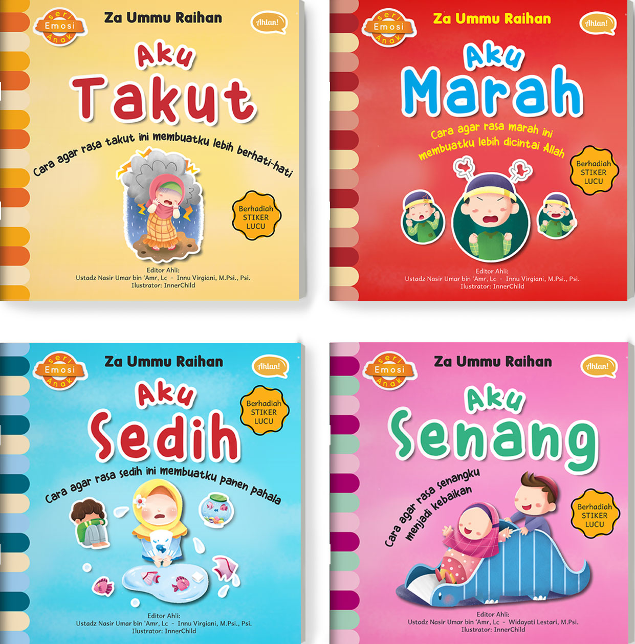 Seri Emosi Anak 1-4 (Set), Ahlan