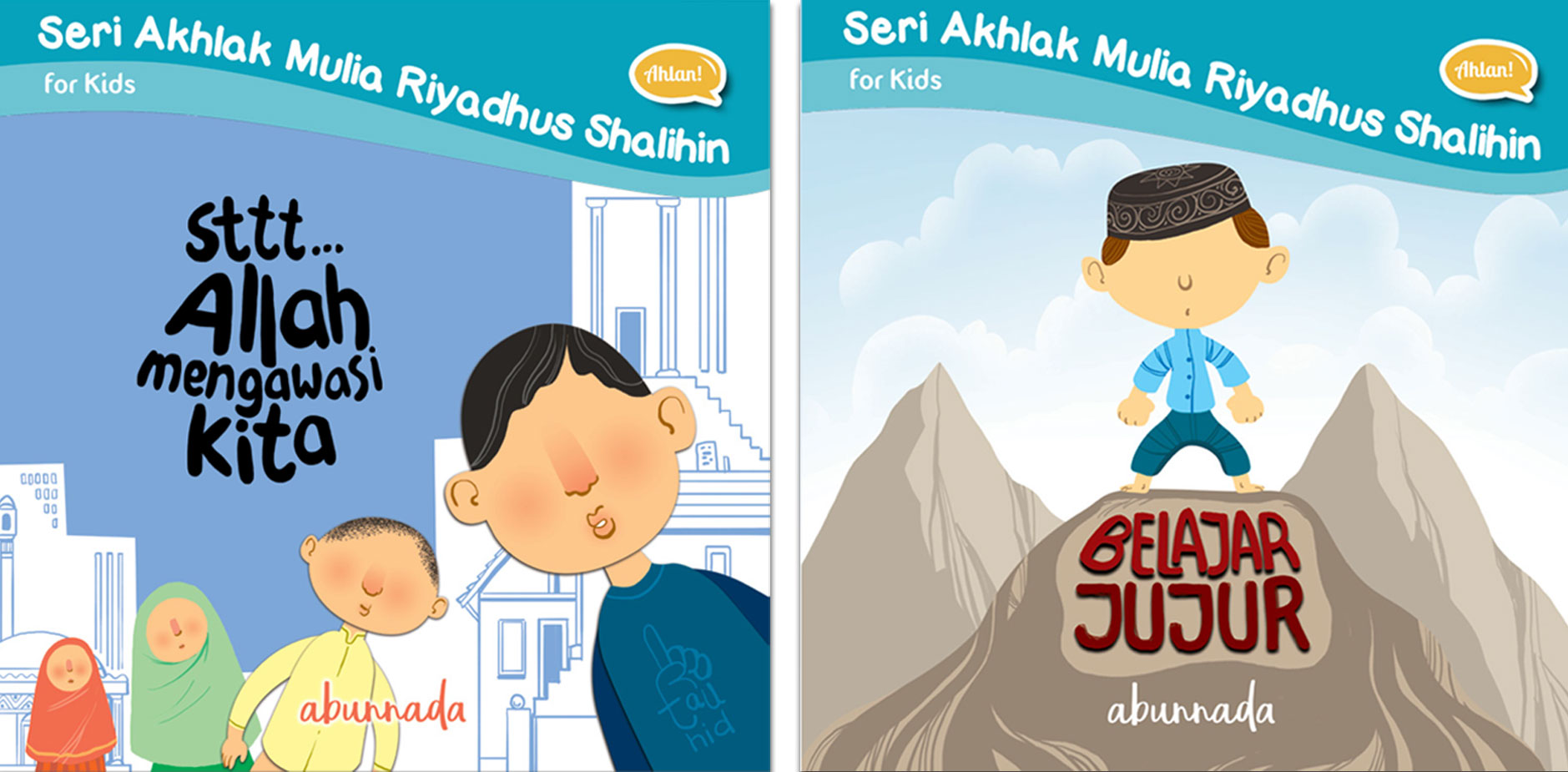 Seri Akhlak Mulia Riyadhus Sholihin 2-in1 Belajar Jujur & Sttt...Allah Mengawasi Kita