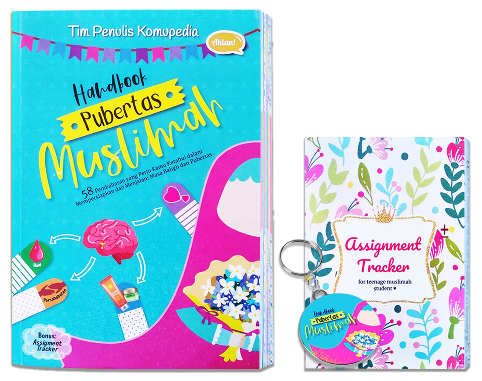 Hanbook Pubertas Muslimah + Bonus Assigment Tracker + Bonus Ganci