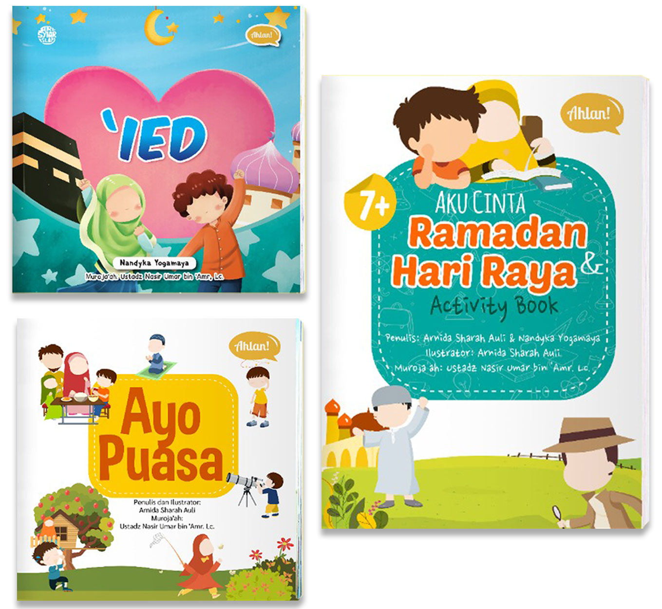 Paket AKu Cinta Ramadan & Hari Raya Usia 7+ (3 Buku)