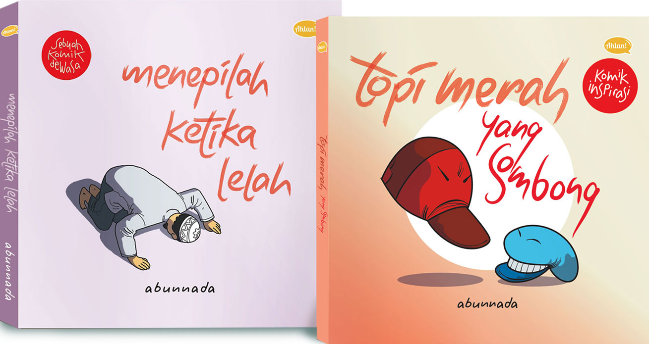 Paket Komik Abunnada (Menepilah Ketika Lelah + Topi Merah Yang Sombong)