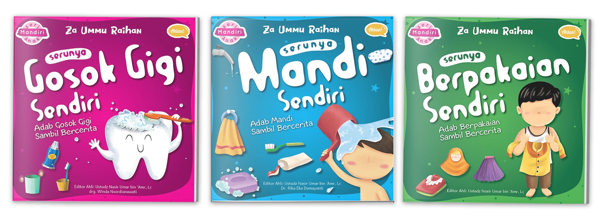 Seri Anak Mandiri Serunya Berpakaian Sendiri