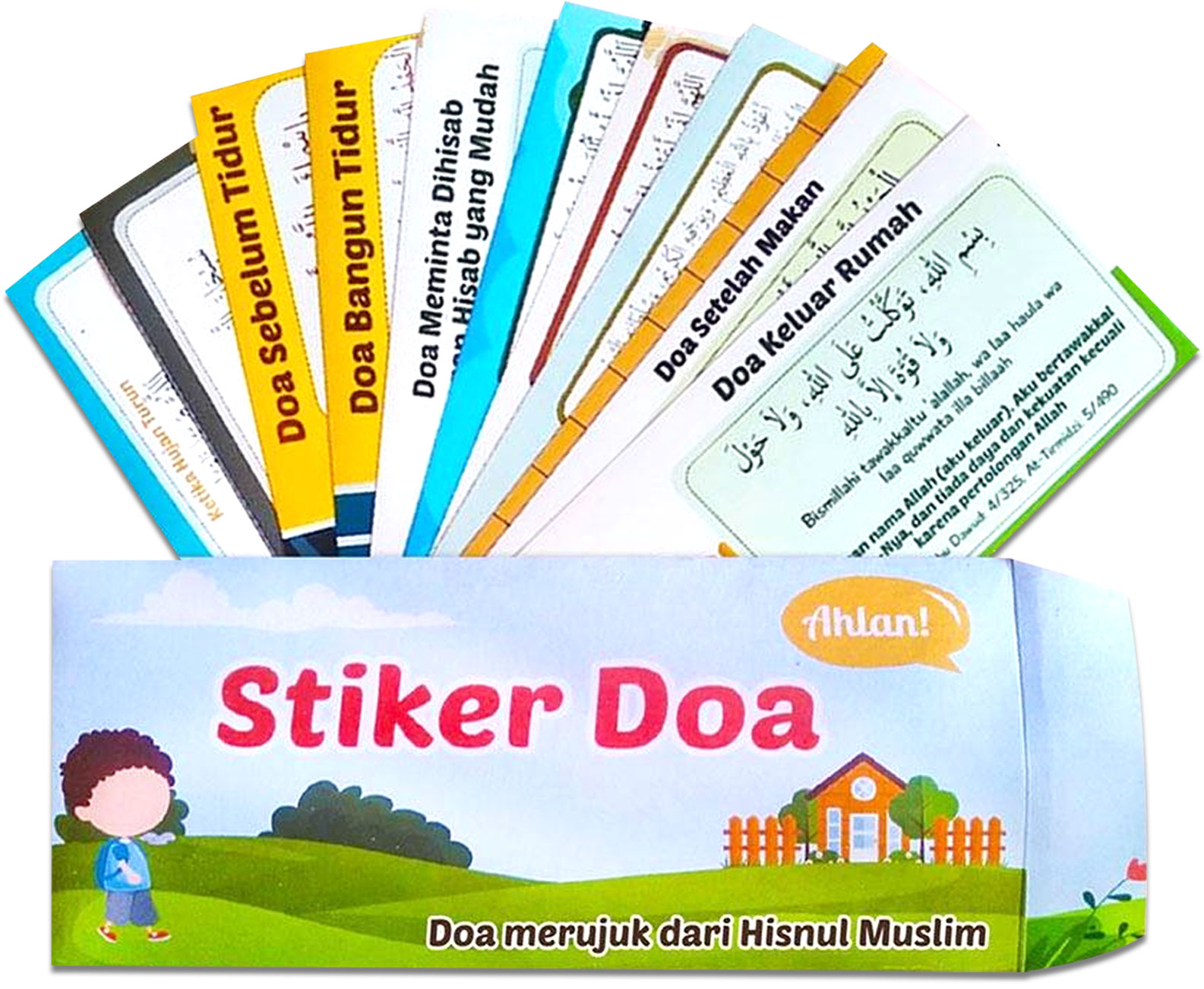 Stiker Doa Ahlan (18 Sticker)