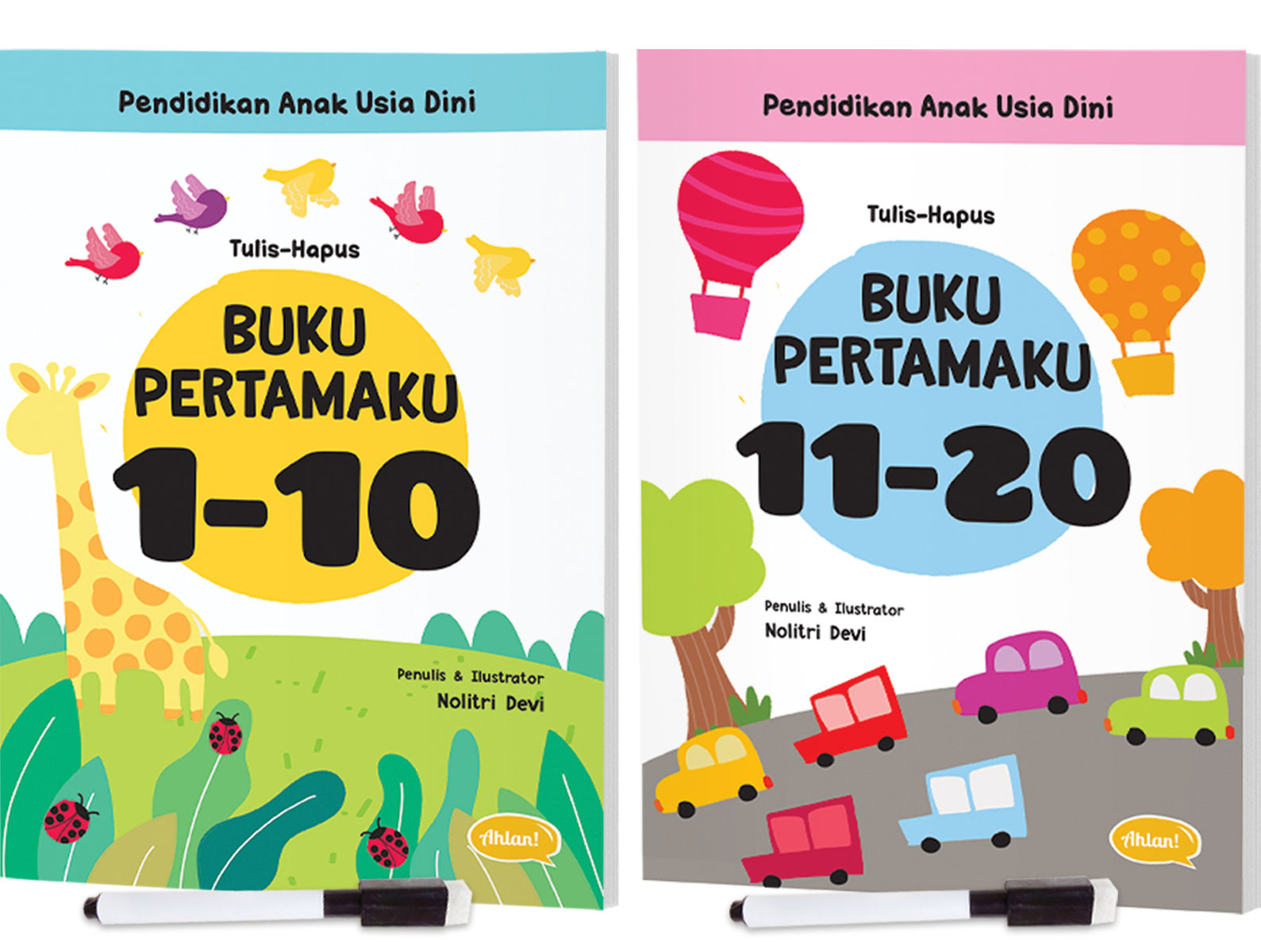 Tulis Hapus Buku Pertamaku 1-10 & 11-20 (Set)